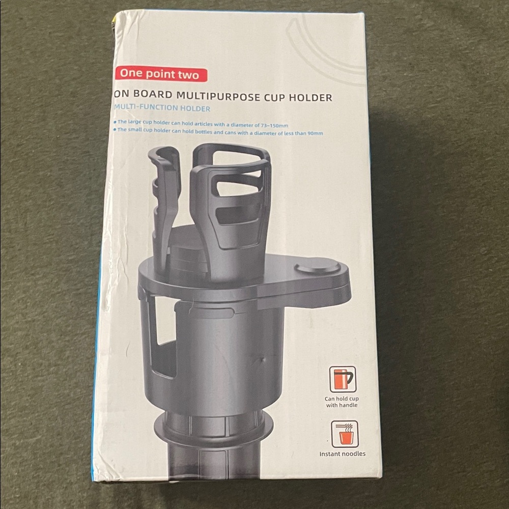 Black Multipurpose Cup Holder